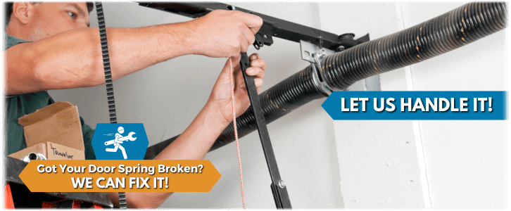 Broken Garage Door Spring West Seneca NY